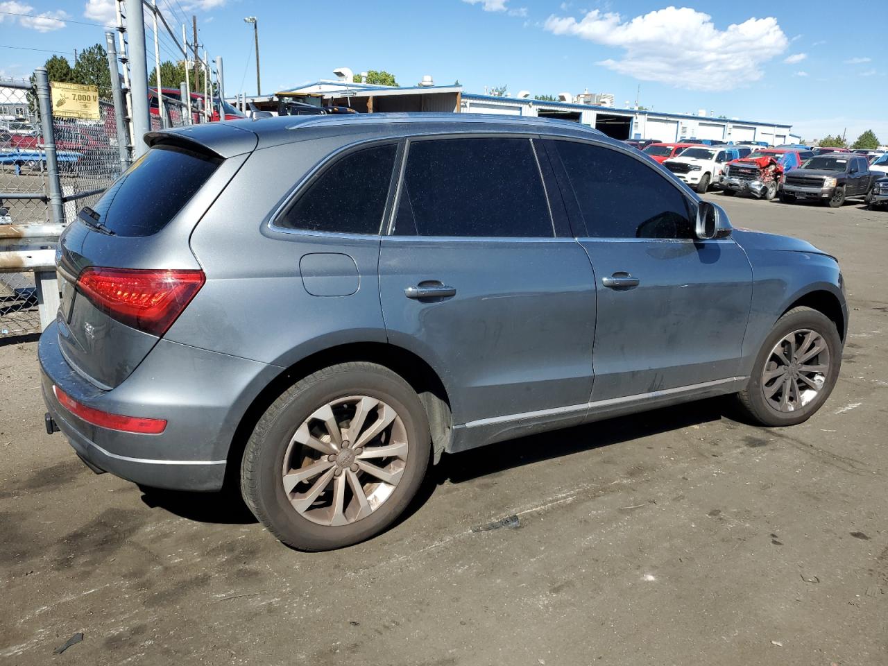 2016 Audi Q5 VIN WA1C2AFP5GA007090 Copart auction photo, front end damage thumbnail 3