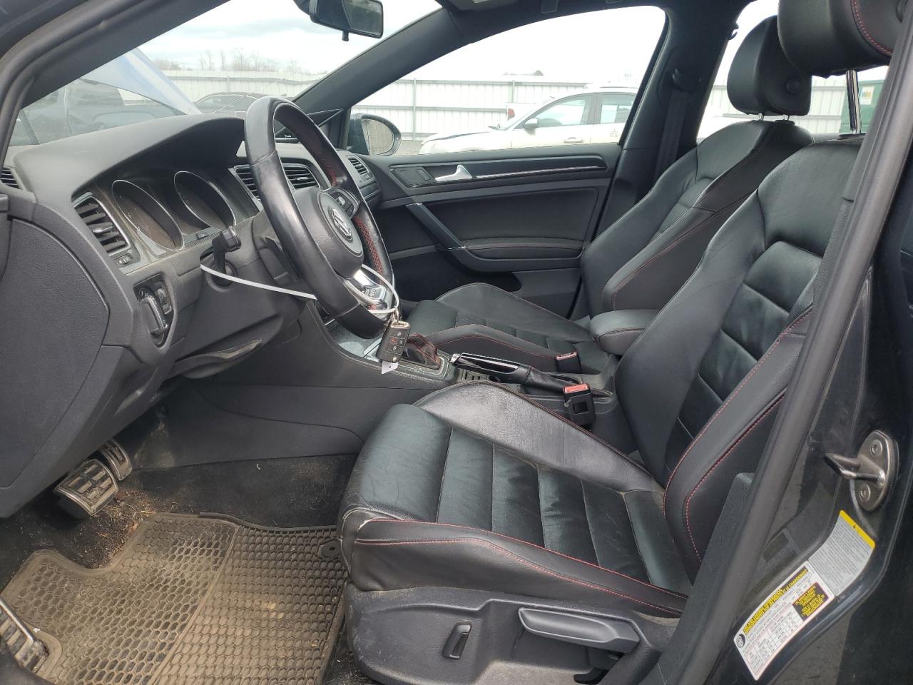 2015 Volkswagen GTI VIN 3VW4T7AU7FM016878 Copart auction photo, front end damage thumbnail 7