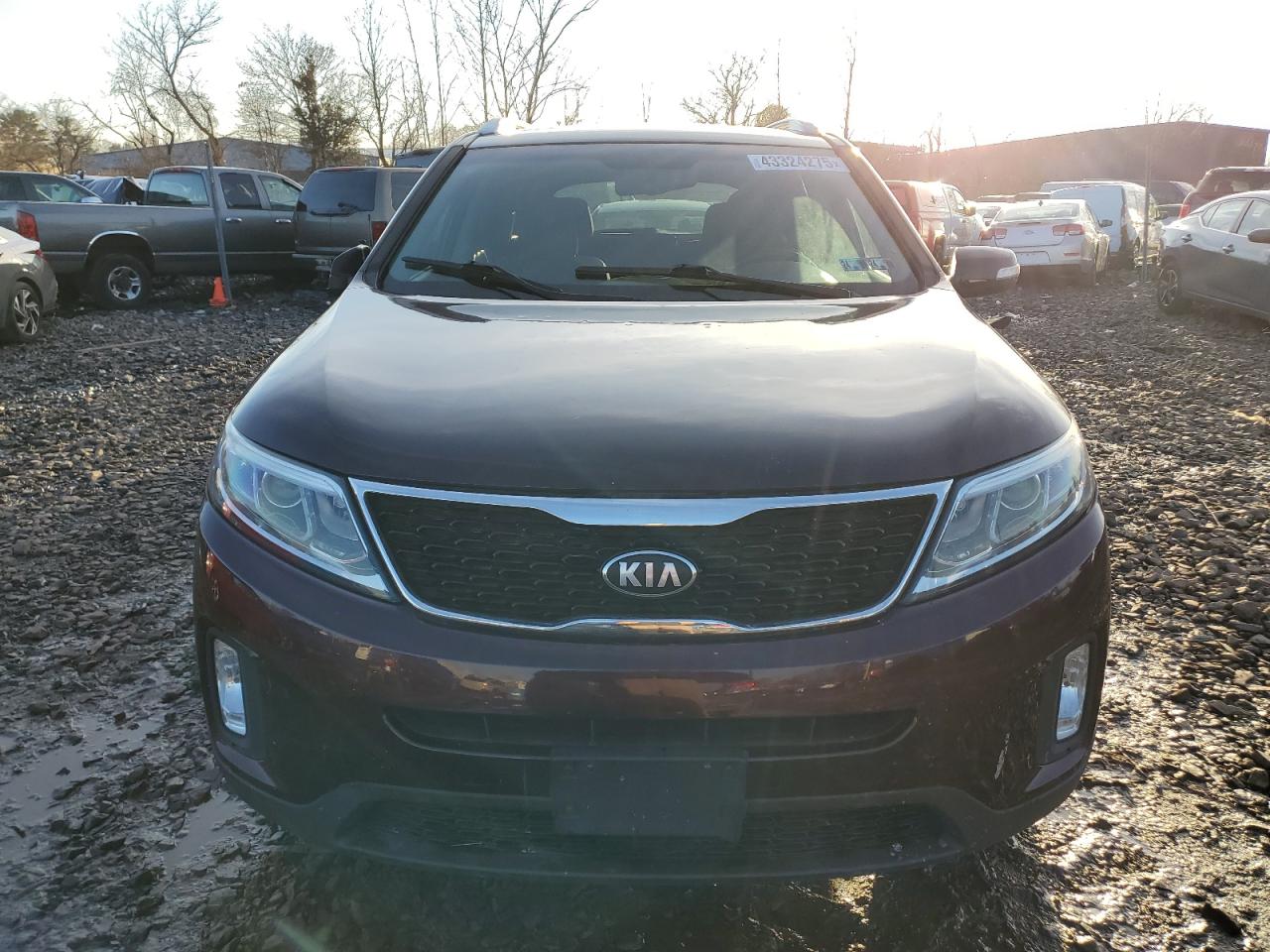 2014 KIA Sorento VIN 5XYKTCA67EG476607 Copart auction photo, mechanical damage thumbnail 5