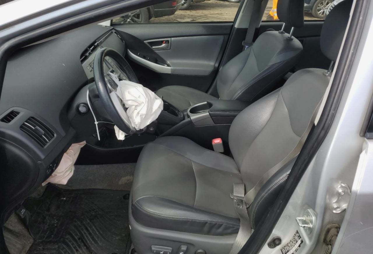 2013 Toyota Prius VIN JTDKN3DU8D0345498 Copart auction photo, front end damage thumbnail 7
