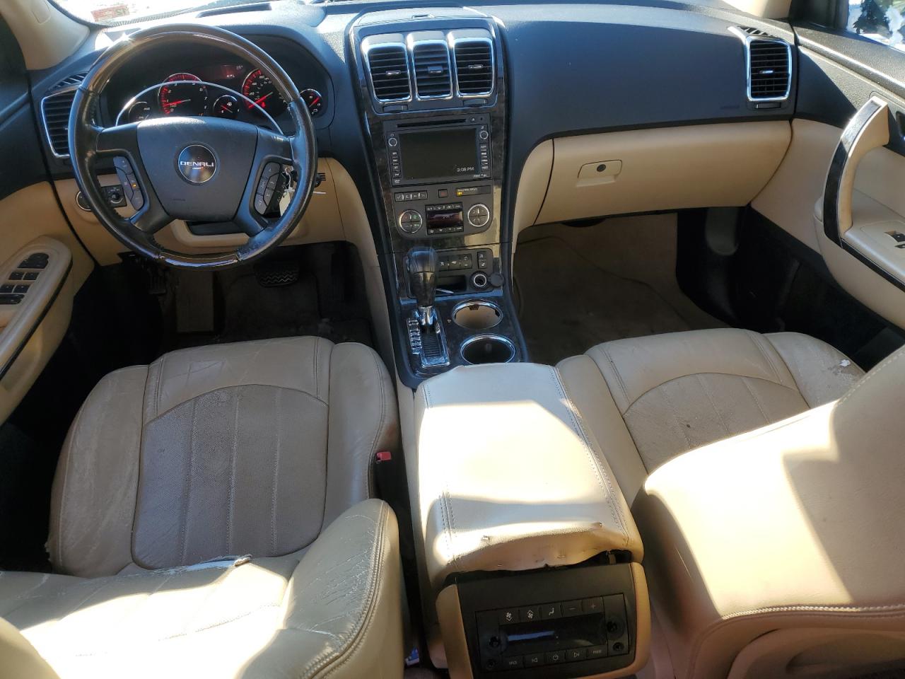 2011 GMC Acadia VIN 1GKKRTED1BJ273607 Copart auction photo, rear end / minor dent/scratches damage thumbnail 8
