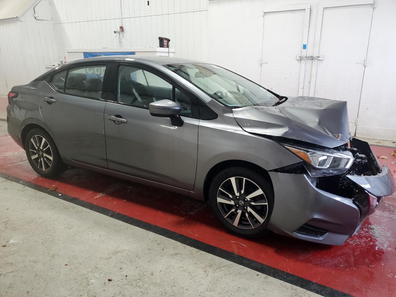 2021 Nissan Versa VIN 3N1CN8EV2ML840455 Copart auction photo, front end damage thumbnail 4