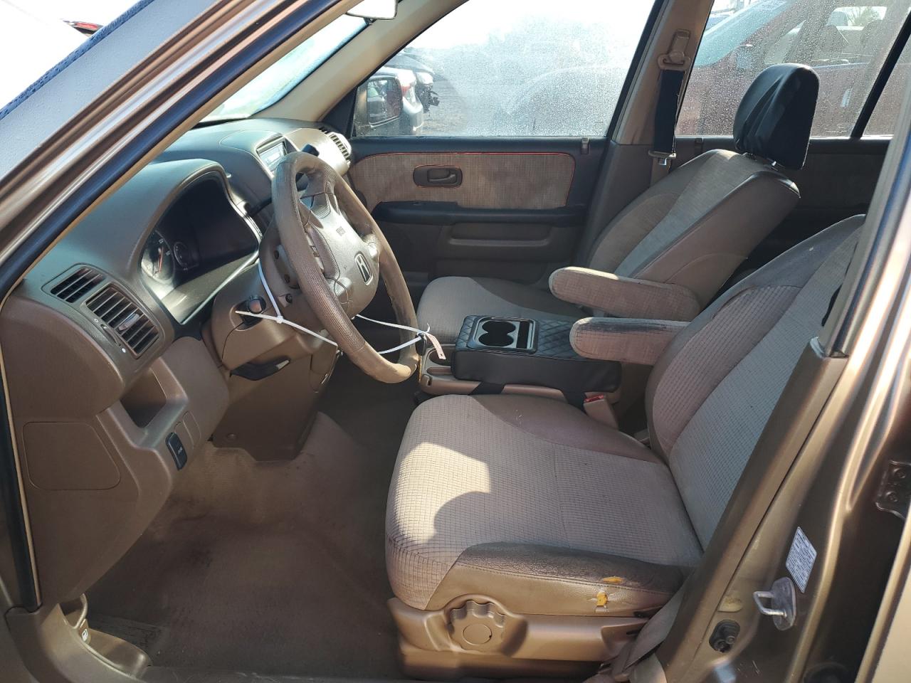 2002 Honda CR-V VIN SHSRD68492U001134 Copart auction photo, rear end / front end damage thumbnail 7