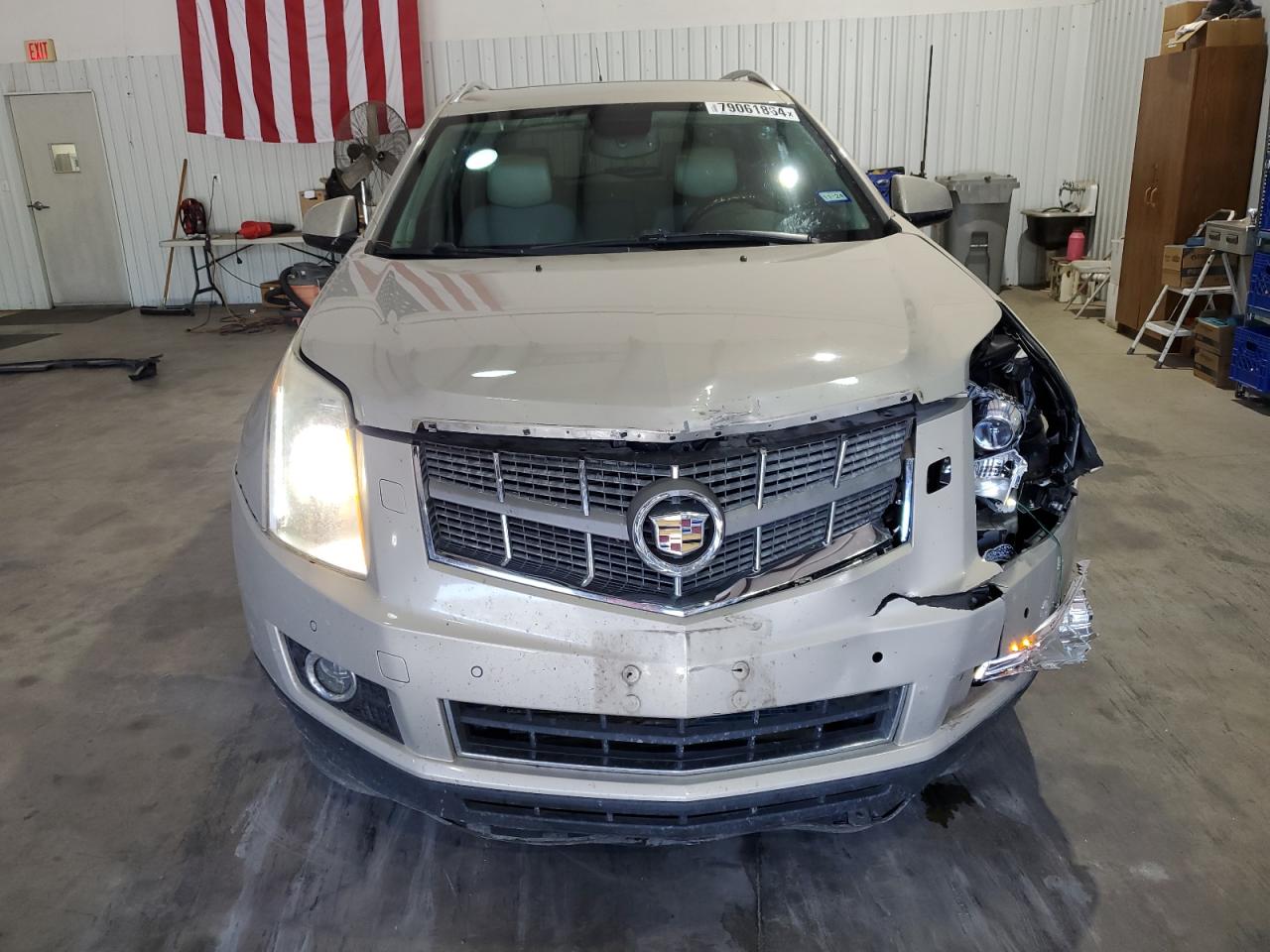 2010 Cadillac SRX VIN 3GYFNBEY8AS561685 Copart auction photo, front end / minor dent/scratches damage thumbnail 5