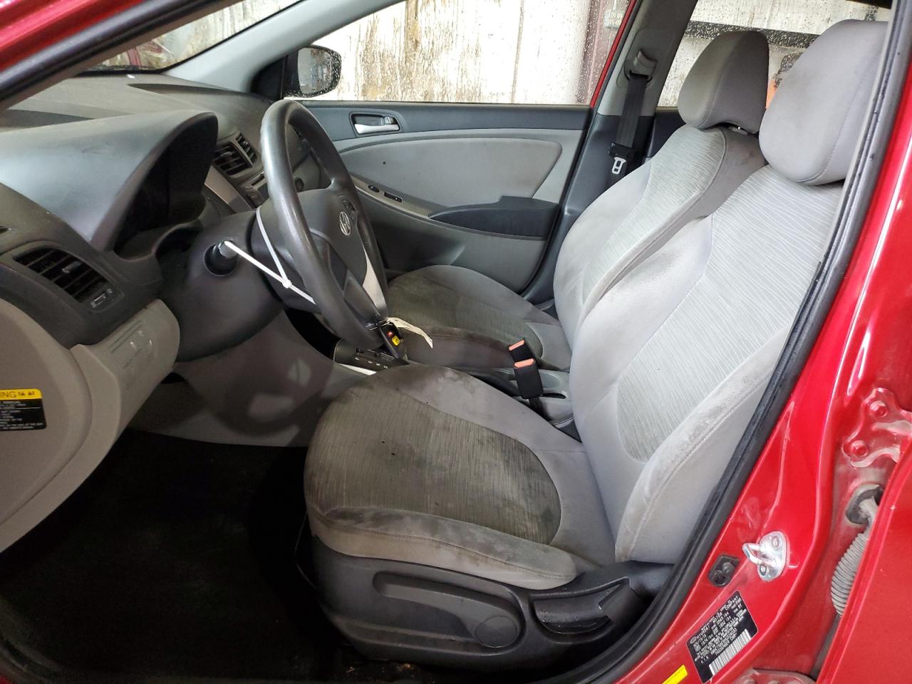 2017 Hyundai Accent VIN KMHCT5AE6HU324033 Copart auction photo, front end damage thumbnail 7