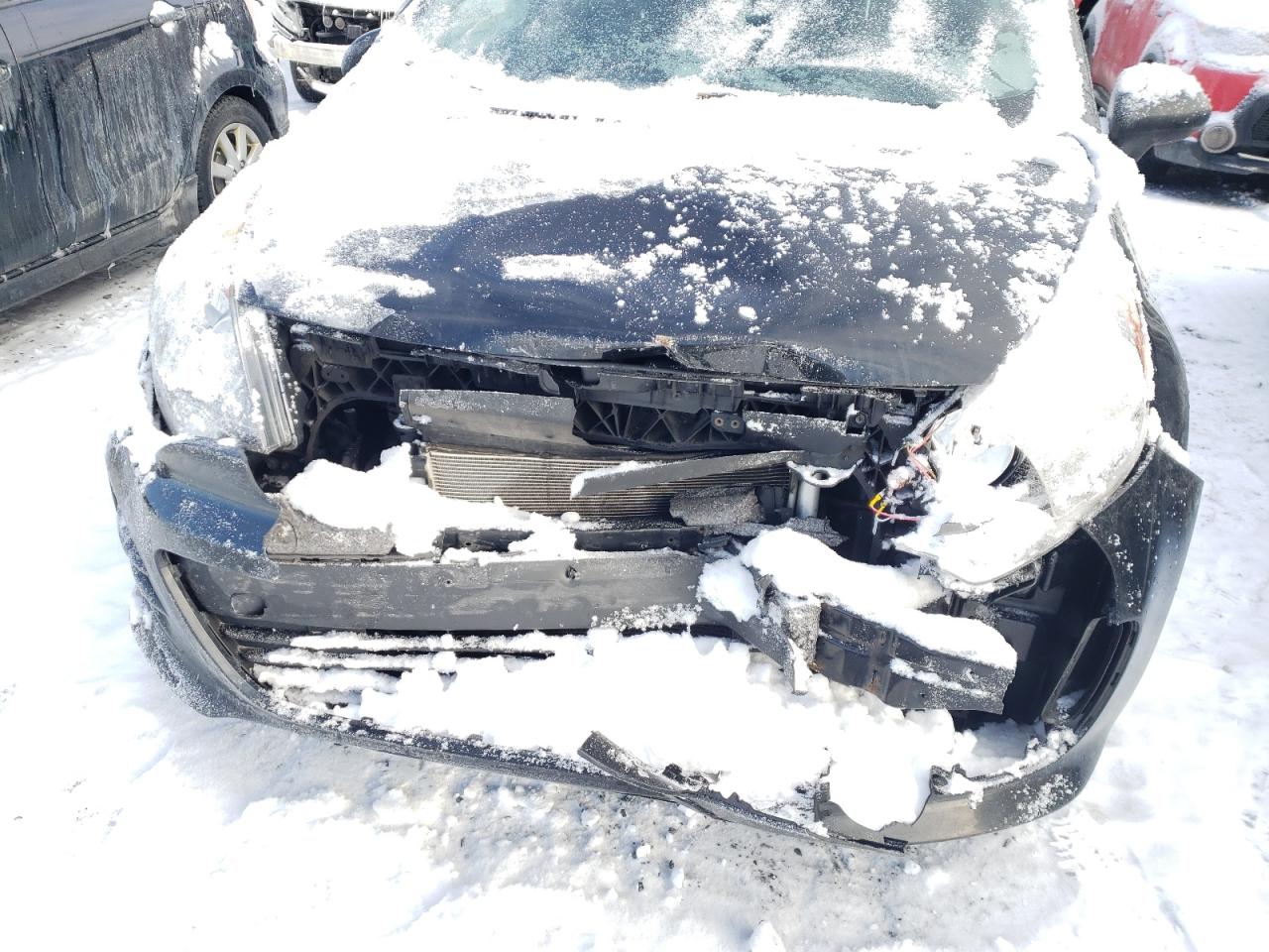 2017 KIA Rio VIN KNADM5A3XH6045321 Copart auction photo, front end damage thumbnail 12