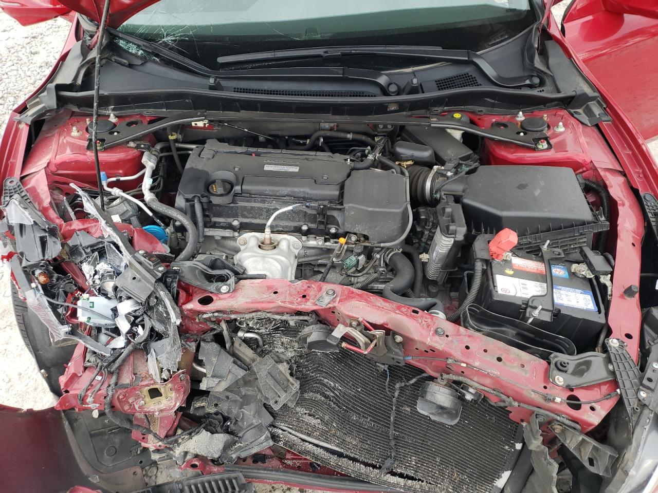 2017 Honda Accord VIN 1HGCR2F57HA801534 Copart auction photo, front end / minor dent/scratches damage thumbnail 12
