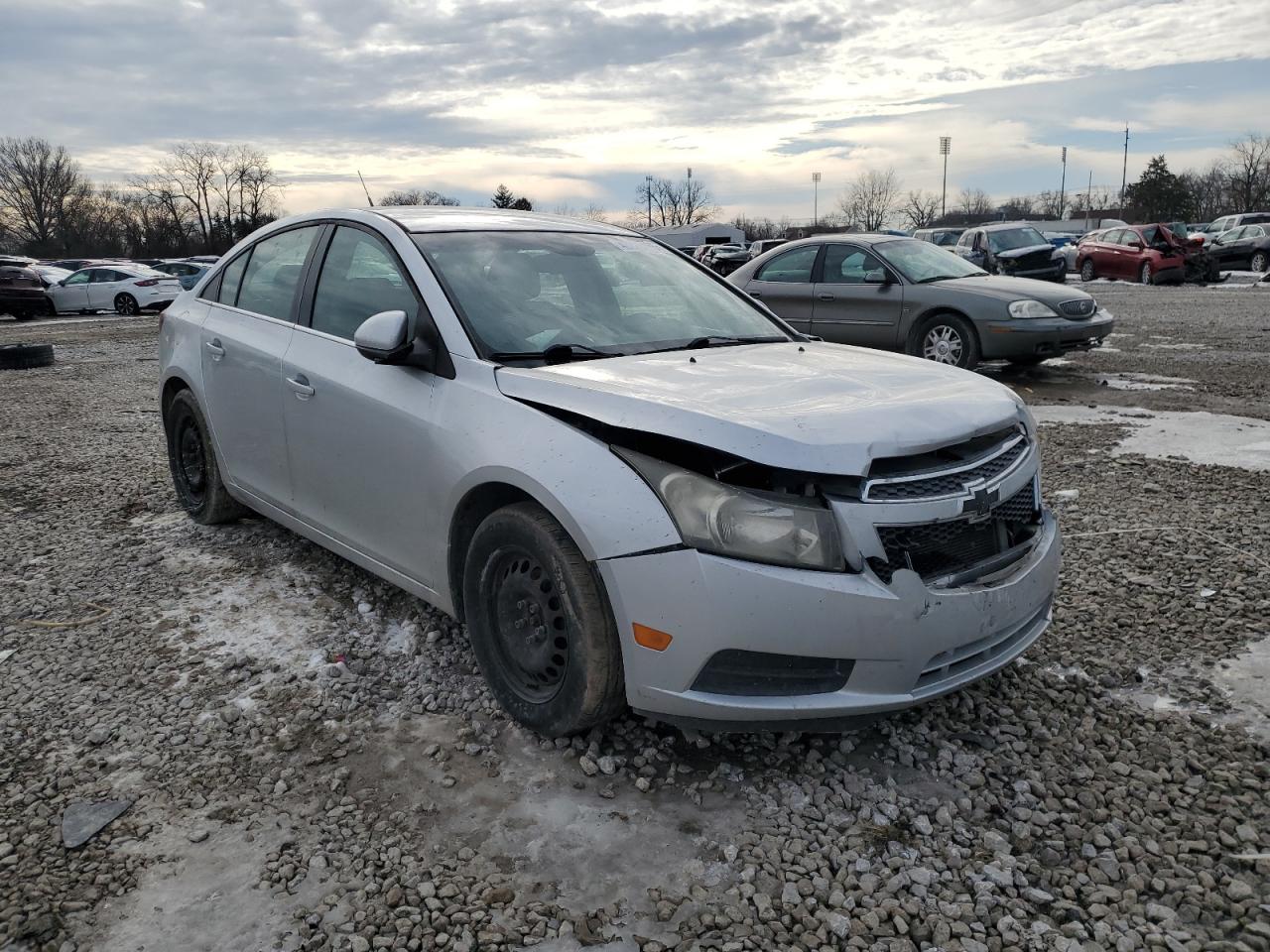 2011 Chevrolet Cruze VIN 1G1PF5S97B7146484 Copart auction photo, front end damage thumbnail 4