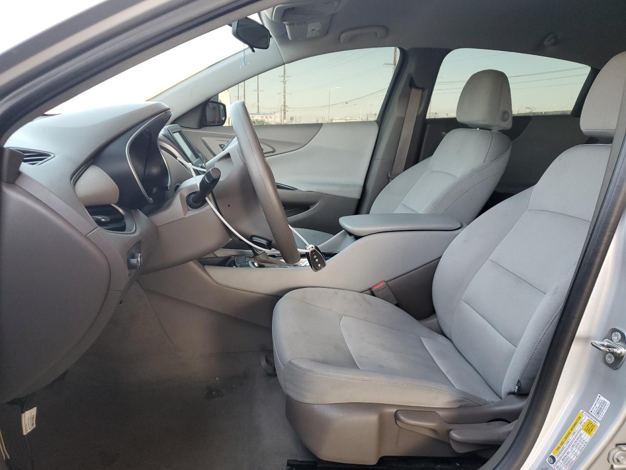 2016 Chevrolet Malibu VIN 1G1ZC5ST2GF229623 Copart auction photo, side / rear end damage thumbnail 7