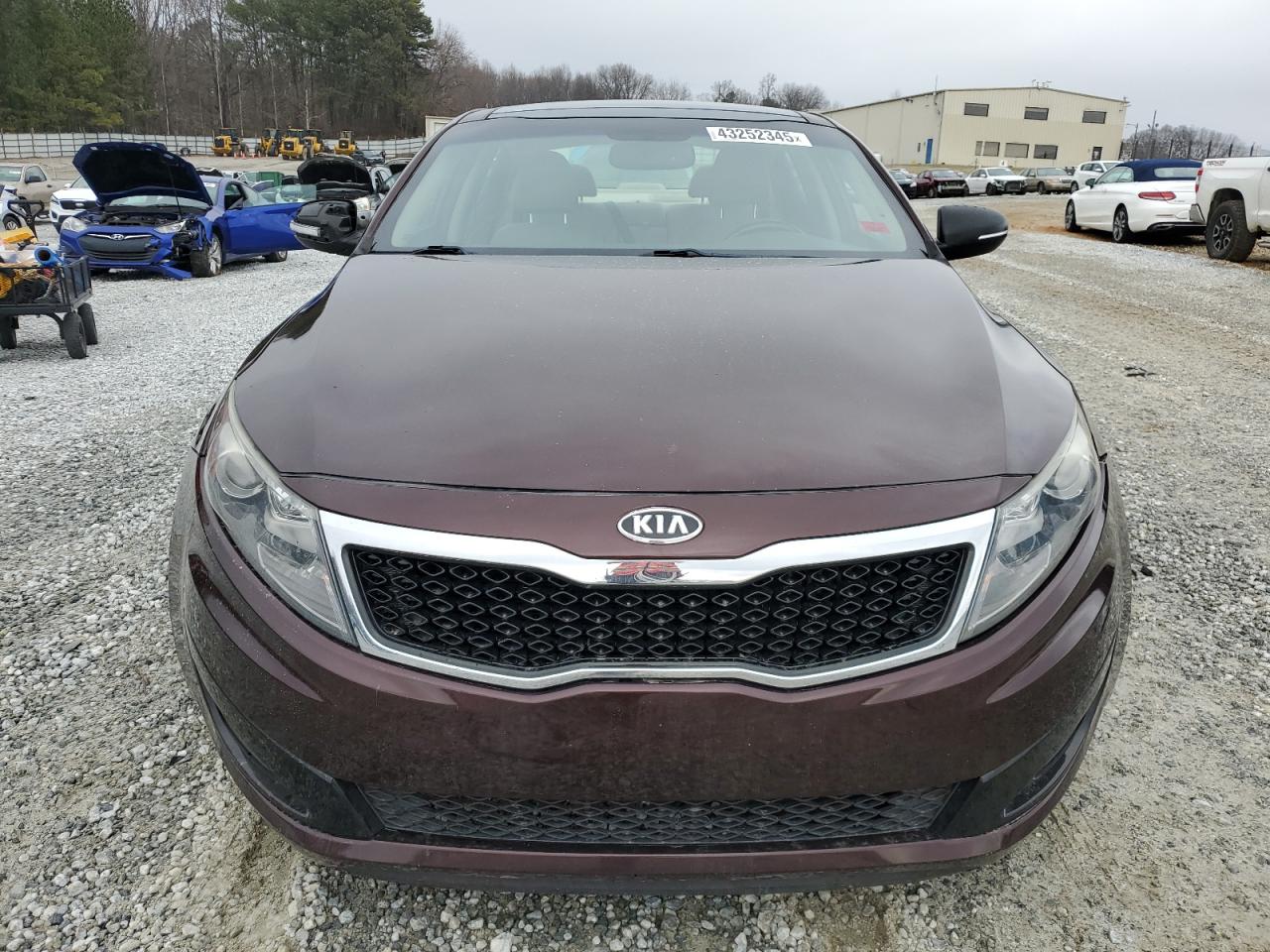 2012 KIA Optima VIN 5XXGN4A69CG018316 Copart auction photo, side / minor dent/scratches damage thumbnail 5
