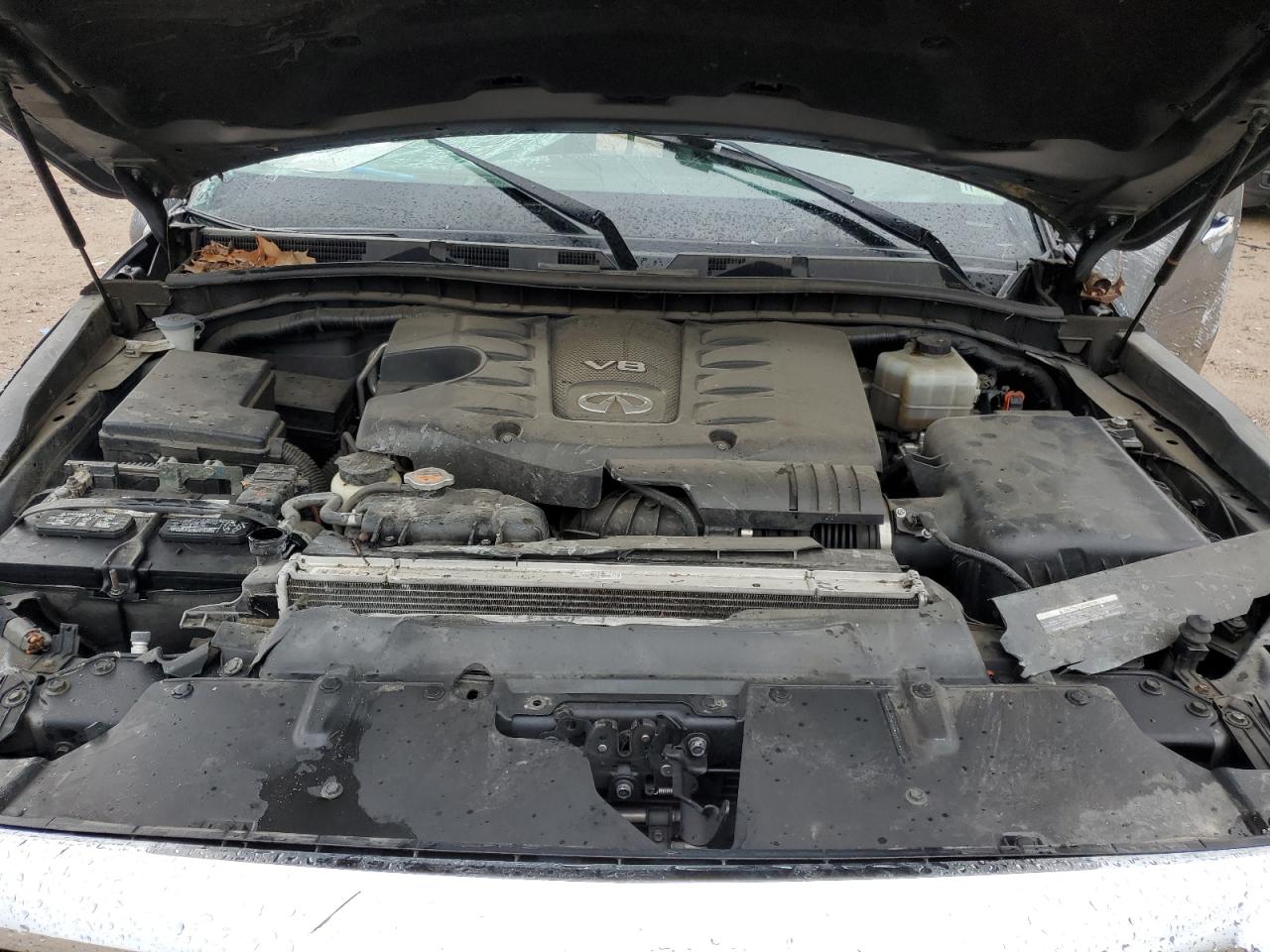 2019 Infiniti QX80 VIN JN8AZ2NE9K9231878 Copart auction photo, rollover damage thumbnail 13