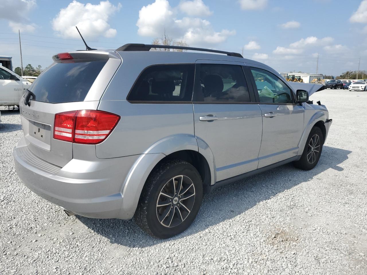 2018 Dodge Journey VIN 3C4PDCAB9JT383753 Copart auction photo, front end damage thumbnail 3