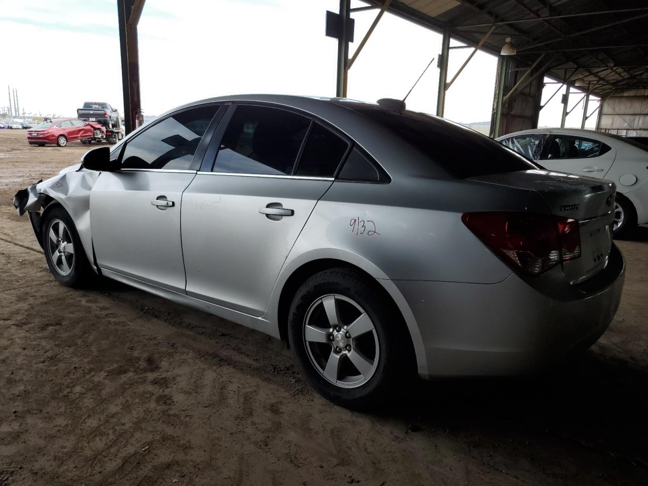 2016 Chevrolet Cruze VIN 1G1PE5SB5G7227299 Copart auction photo, front end / side damage thumbnail 2