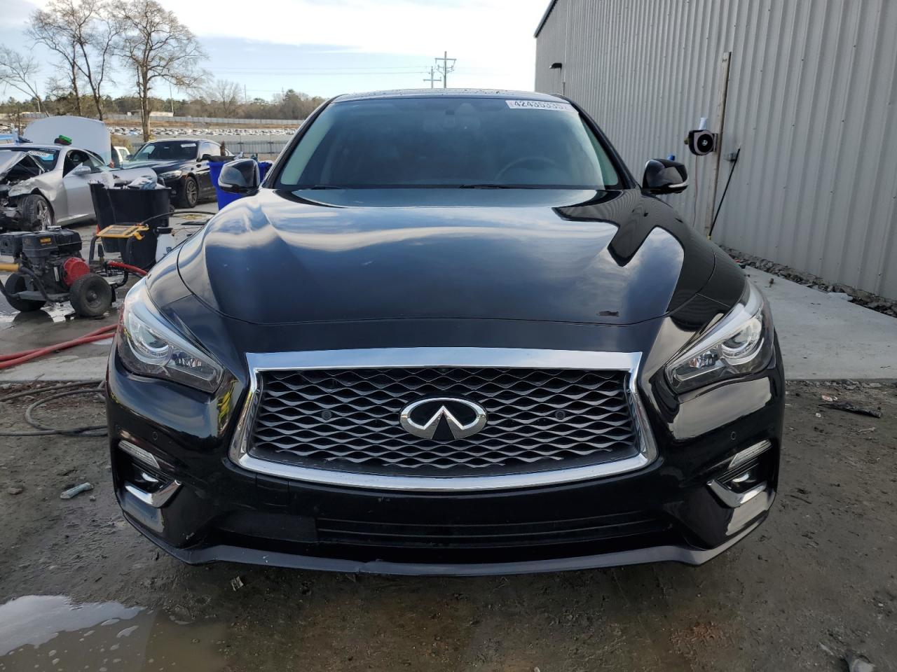 2021 Infiniti Q50 VIN JN1EV7BPXMM702354 Copart auction photo, rear end damage thumbnail 5