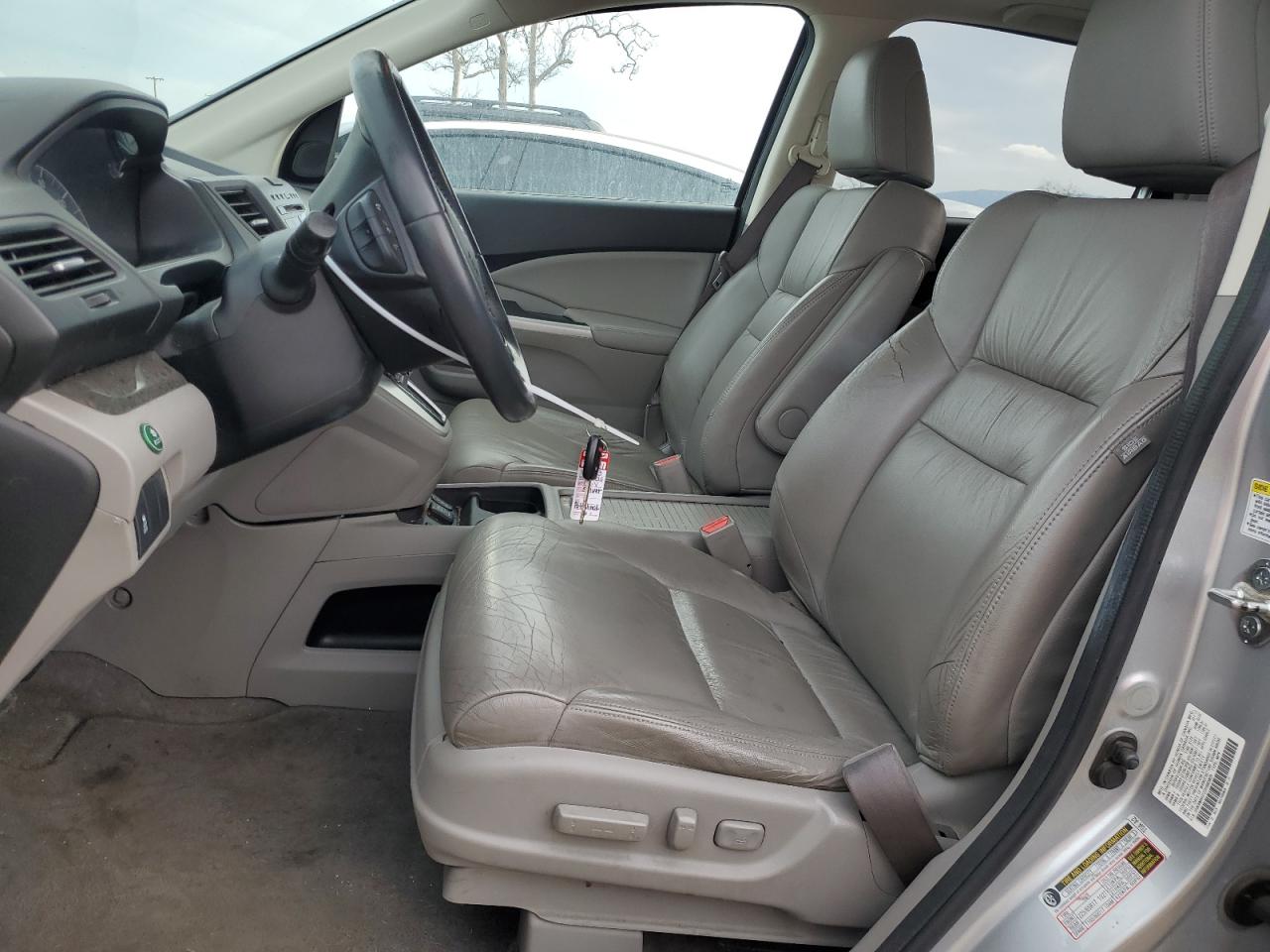 2013 Honda CR-V VIN 2HKRM4H72DH685809 Copart auction photo, burn damage thumbnail 7
