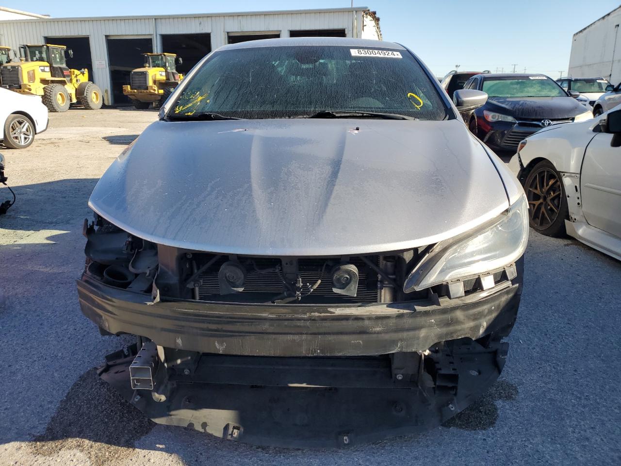 2015 Chrysler 200 VIN 1C3CCCBB4FN658165 Copart auction photo, front end / side damage thumbnail 5