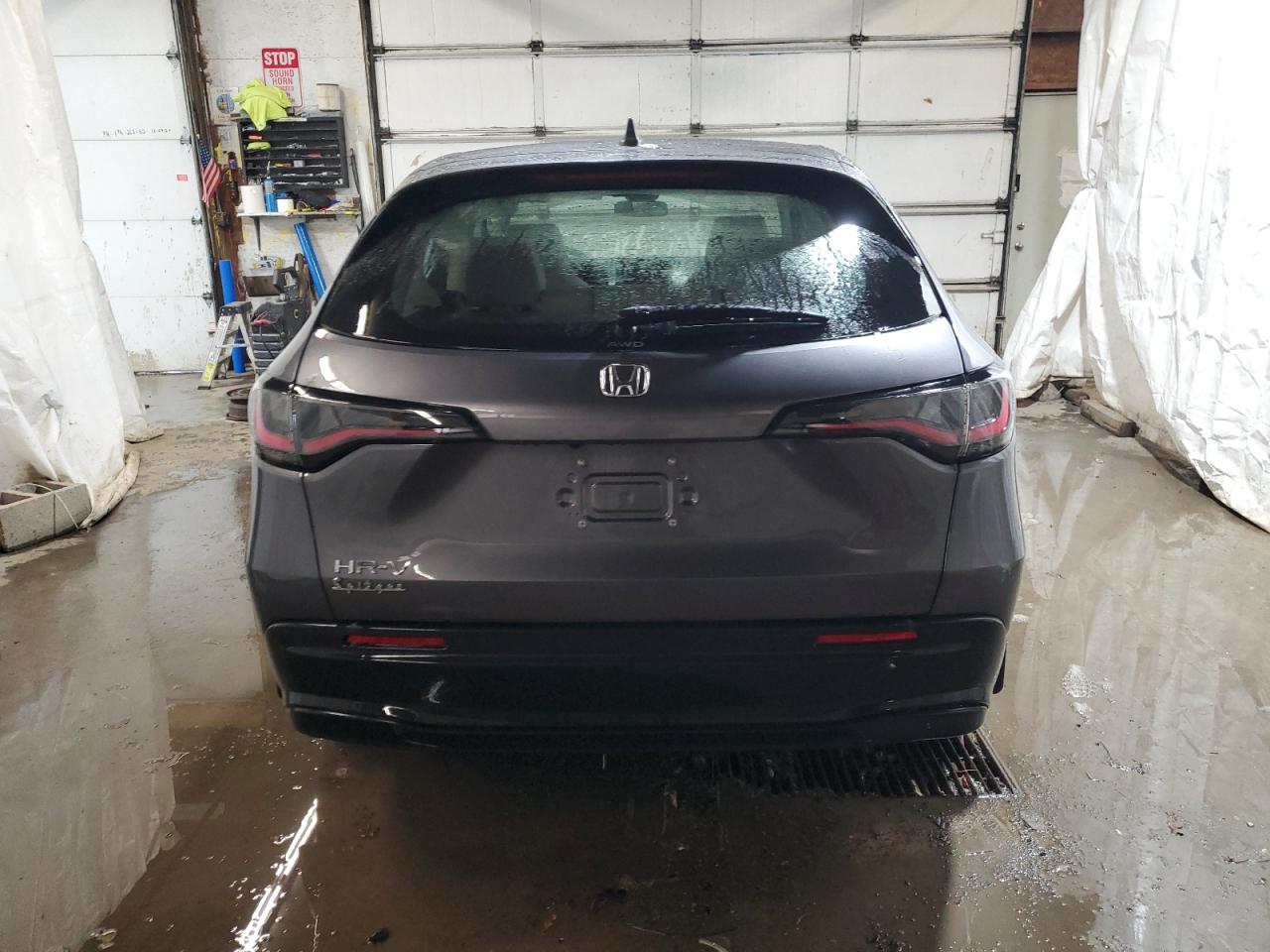 2024 Honda HR-V VIN 3CZRZ2H38RM757594 Copart auction photo, side / front end damage thumbnail 6
