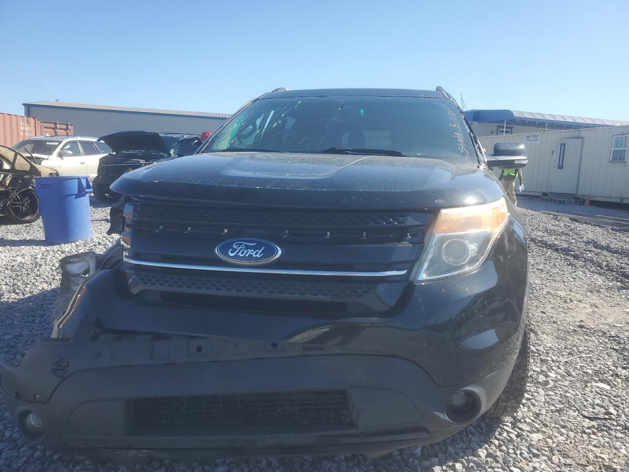 2014 Ford Explorer VIN 1FM5K7F87EGA05972 Copart auction photo, front end damage thumbnail 5