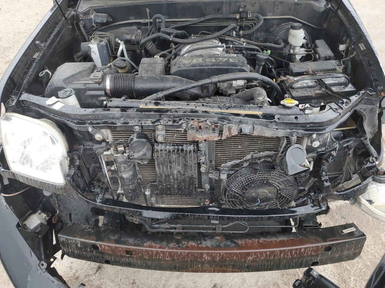 2002 Toyota Sequoia VIN 5TDBT48A12S097388 Copart auction photo, all over damage thumbnail 12