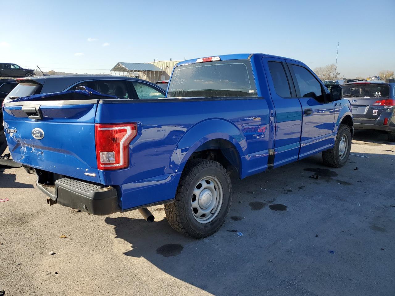 2015 Ford F-150 VIN 1FTEX1E83FKD45008 Copart auction photo, rear end damage thumbnail 3