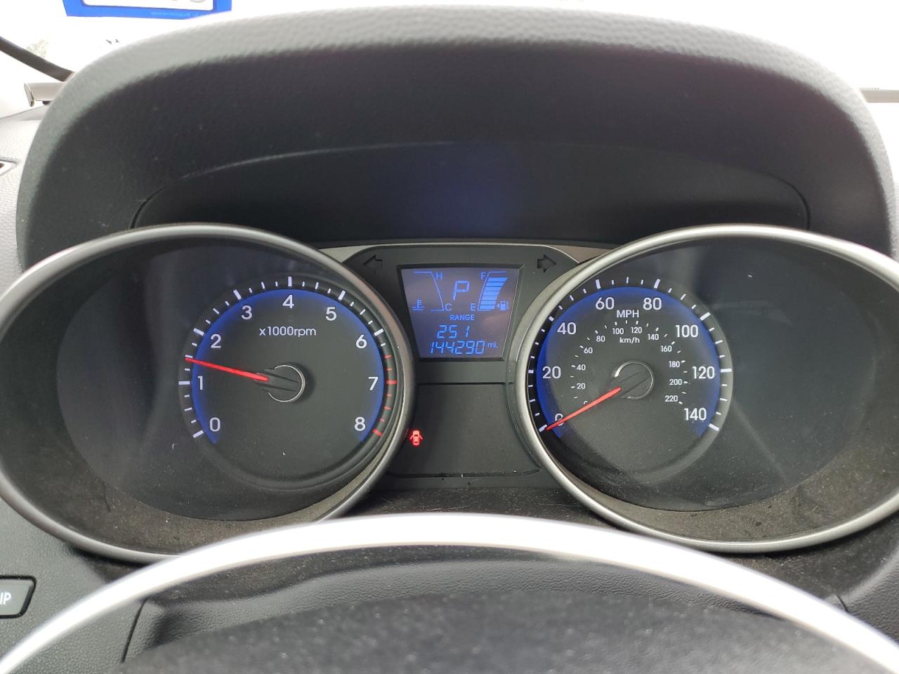 2011 Hyundai Tucson VIN KM8JU3AC5BU125442 Copart auction photo, side damage thumbnail 9