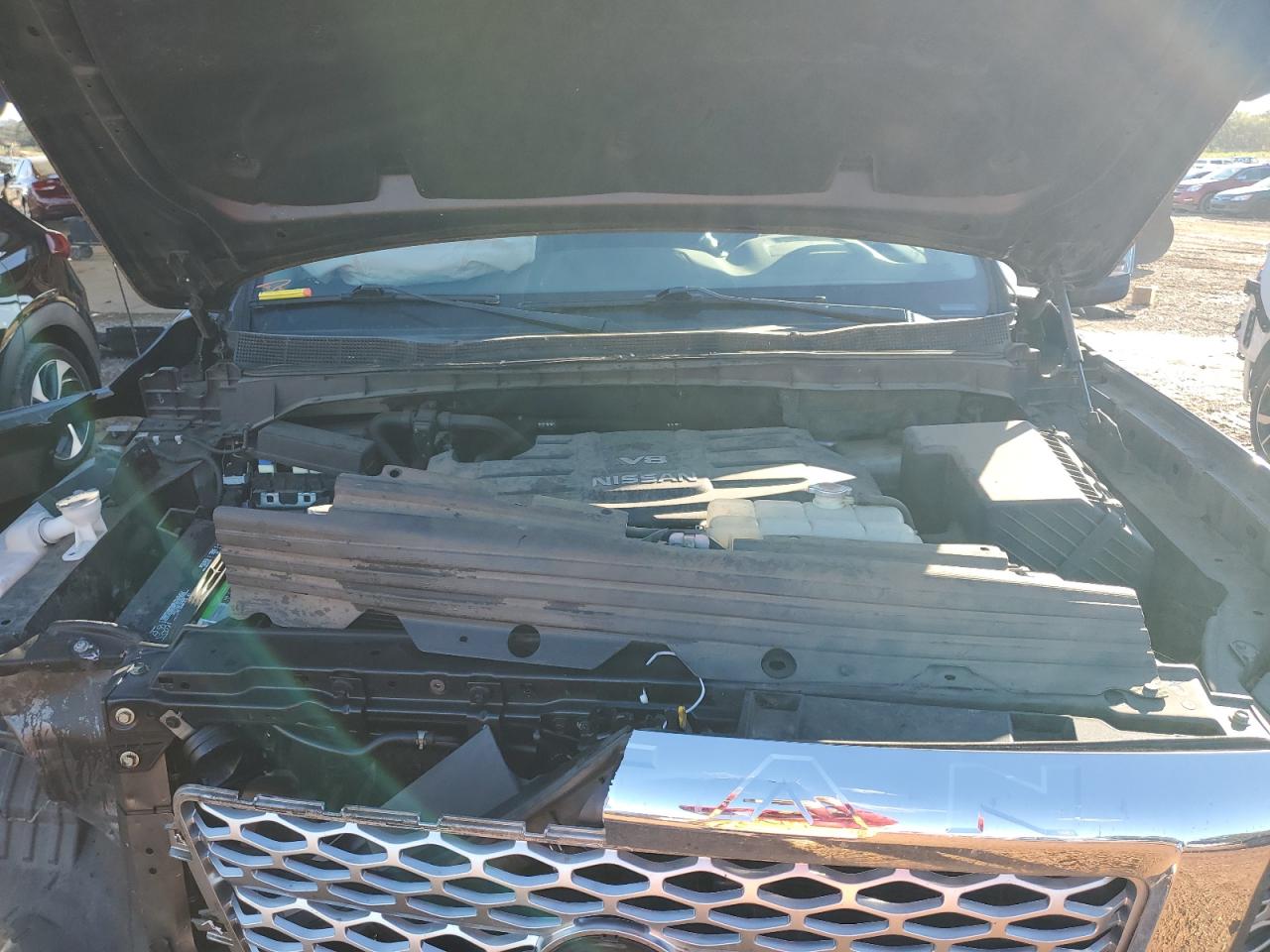 2017 Nissan Titan VIN 1N6AA1F46HN502041 Copart auction photo, front end damage thumbnail 12