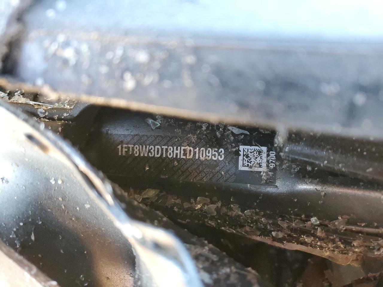 2017 Ford F350 VIN 1FT8W3DT8HED10953 Copart auction photo, all over damage thumbnail 12
