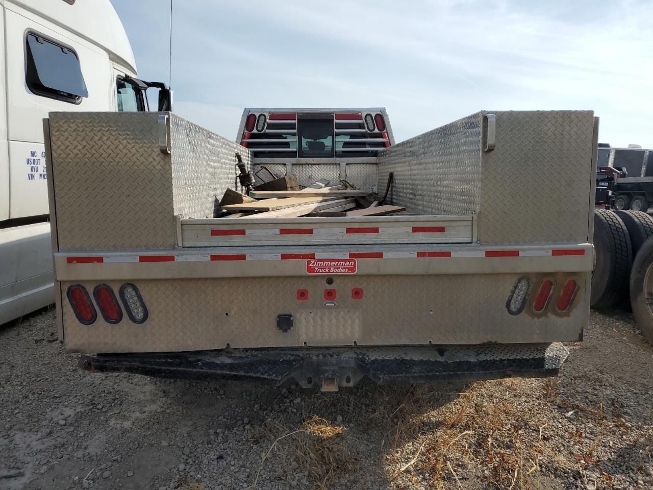 2021 Ford F450 VIN 1FD0X4HT8MEC20797 Copart auction photo, front end / undercarriage damage thumbnail 6