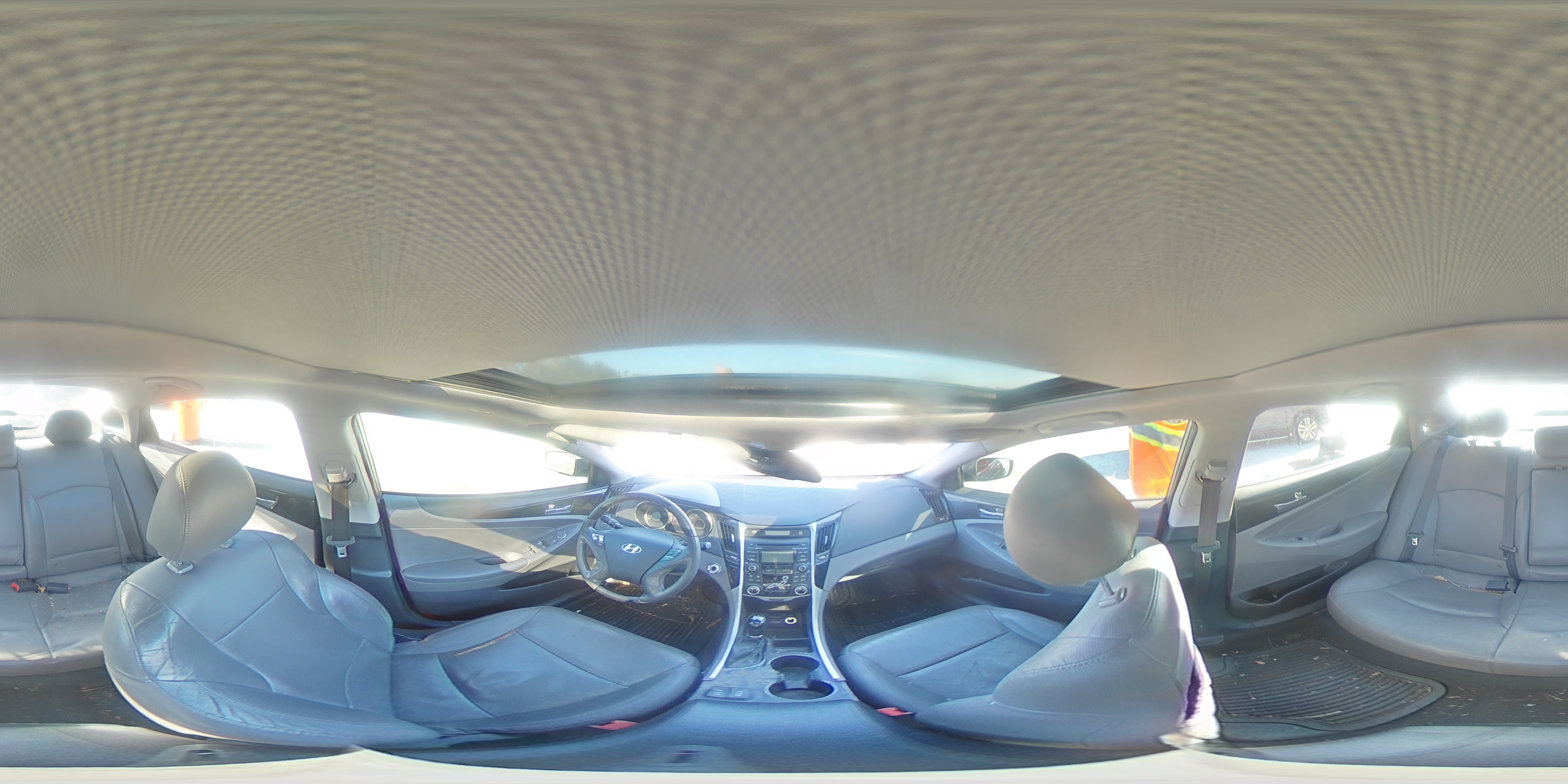 2012 Hyundai Sonata VIN 5NPEC4AC9CH469480 Copart auction photo, front end / side damage thumbnail 13
