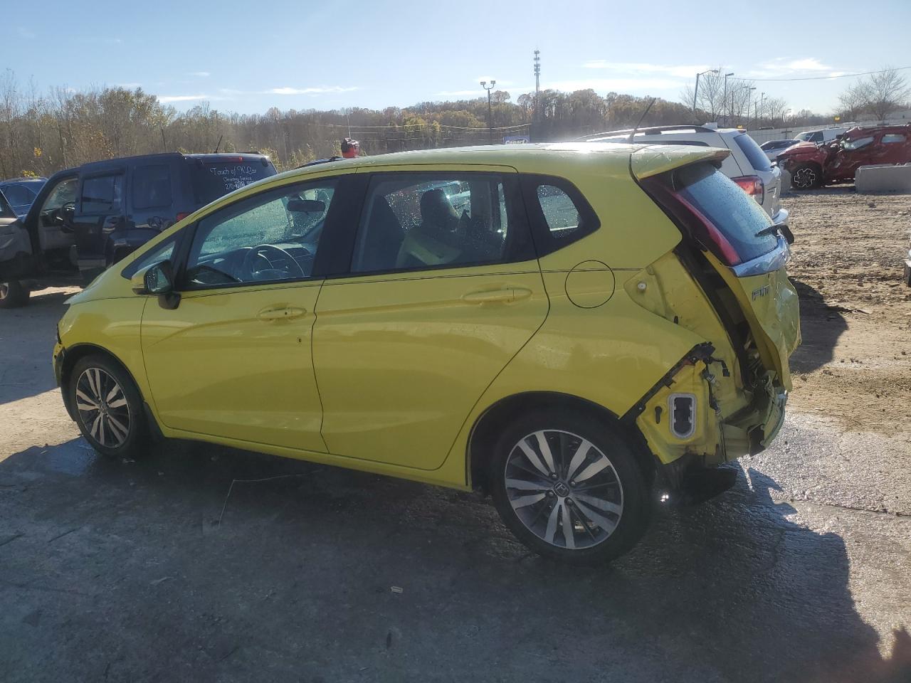 2016 Honda Fit VIN 3HGGK5H87GM702728 Copart auction photo, front end / rear end damage thumbnail 2