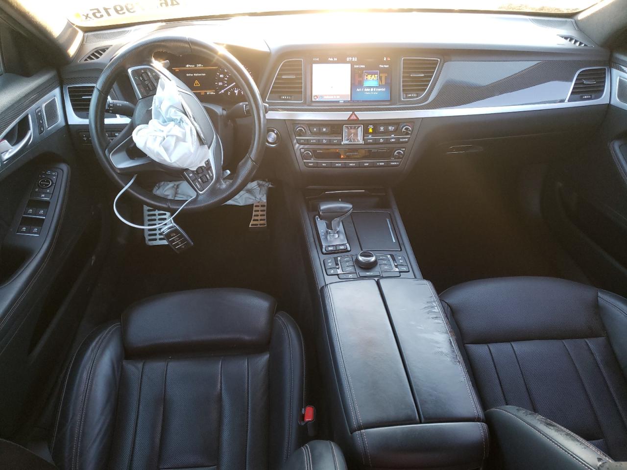 2020 Genesis G70 VIN KMTFN4JB1LU339187 Copart auction photo, front end damage thumbnail 8