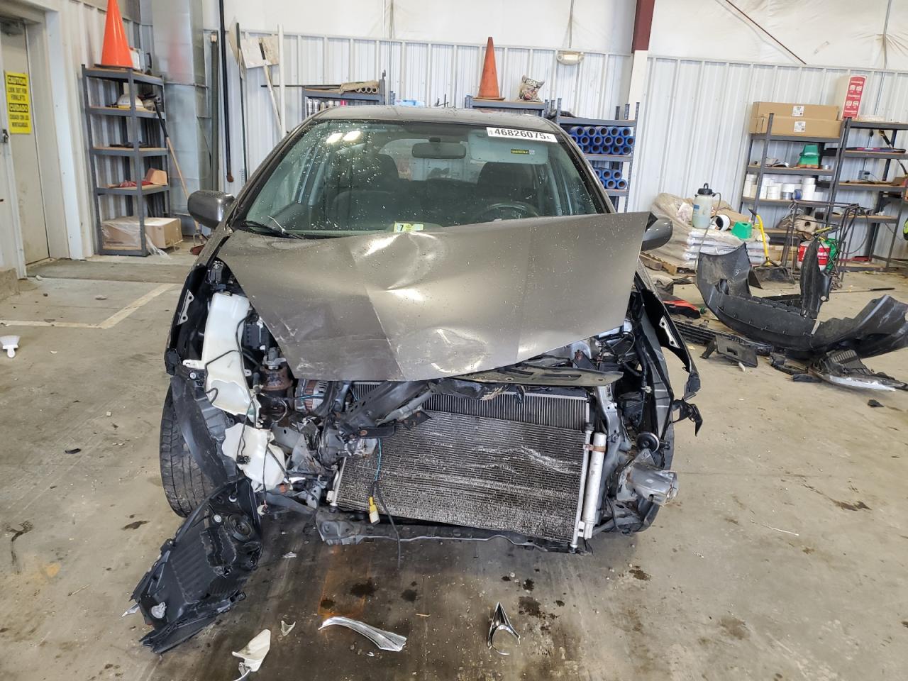 2011 Honda Fit VIN JHMGE8H52BC015873 Copart auction photo, front end / rear end damage thumbnail 5