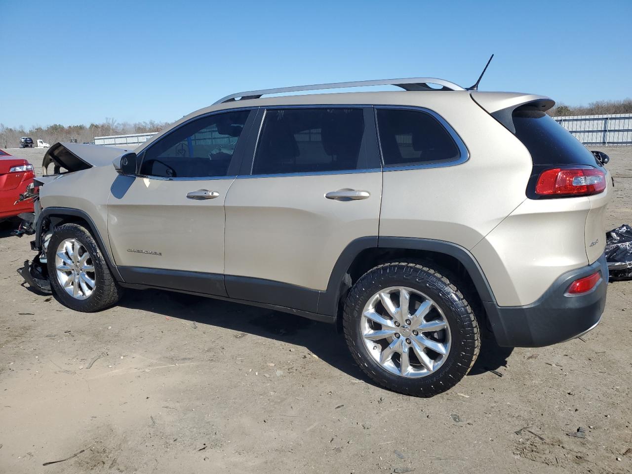 2015 Jeep Grand Cherokee VIN 1C4PJMDB9FW763235 Copart auction photo, front end / mechanical damage thumbnail 2