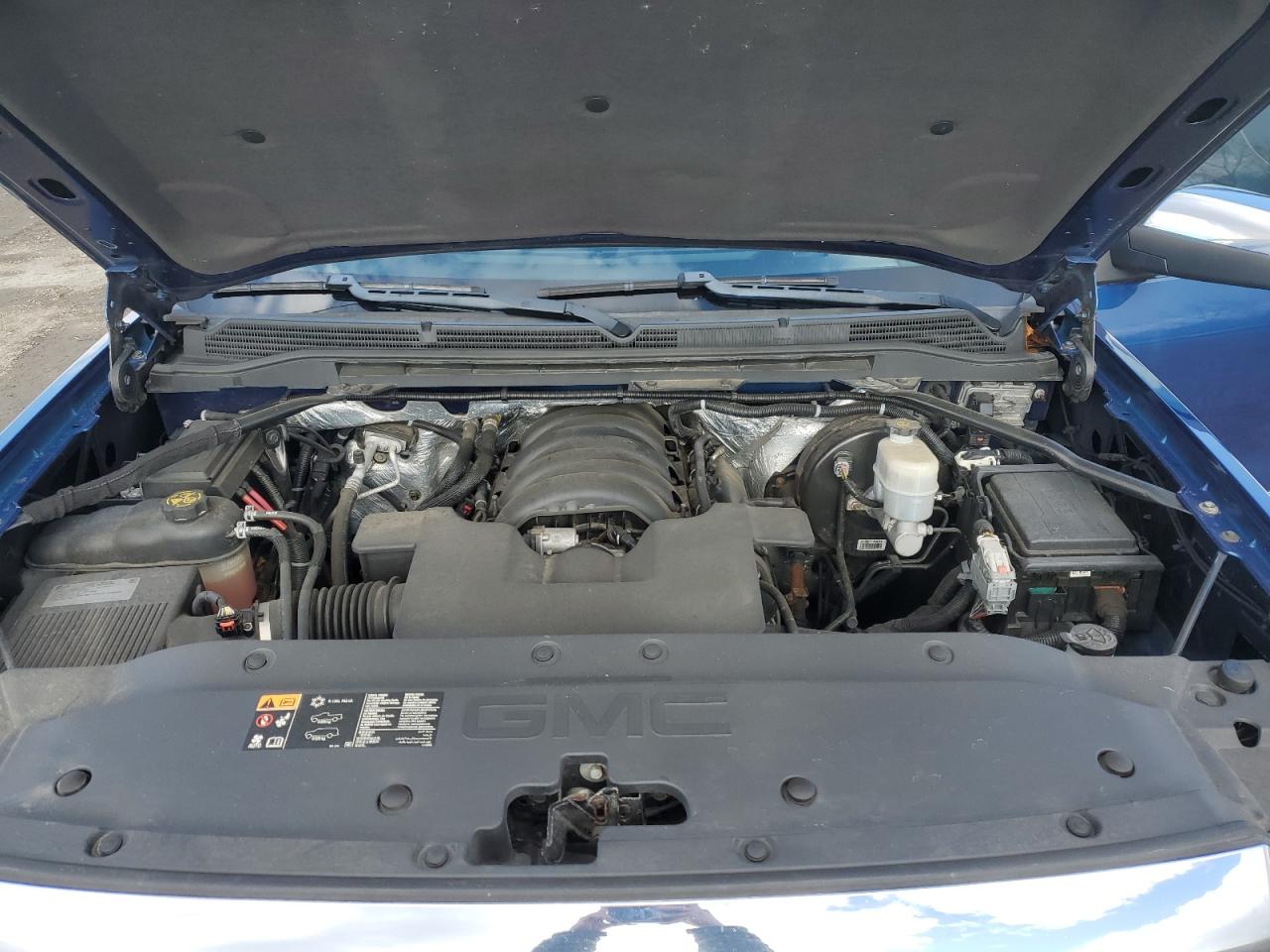 2015 GMC Sierra VIN 3GTU2WEJ1FG523340 Copart auction photo, rear end damage thumbnail 11