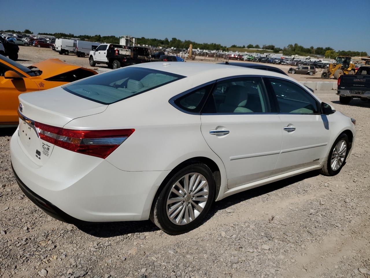 2014 Toyota Avalon VIN 4T1BD1EB9EU025309 Copart auction photo, hail / minor dent/scratches damage thumbnail 3