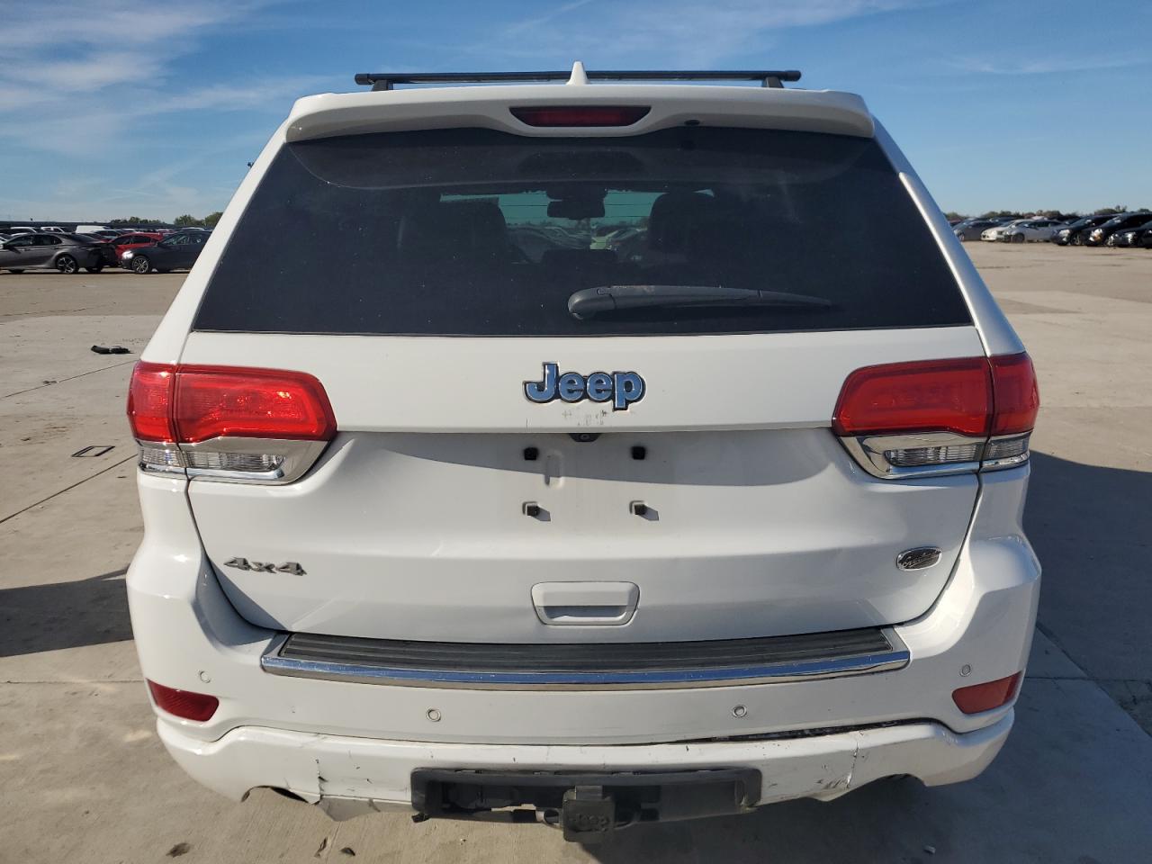 2015 Jeep Grand Cherokee VIN 1C4RJFCG0FC769069 Copart auction photo, rear end damage thumbnail 6