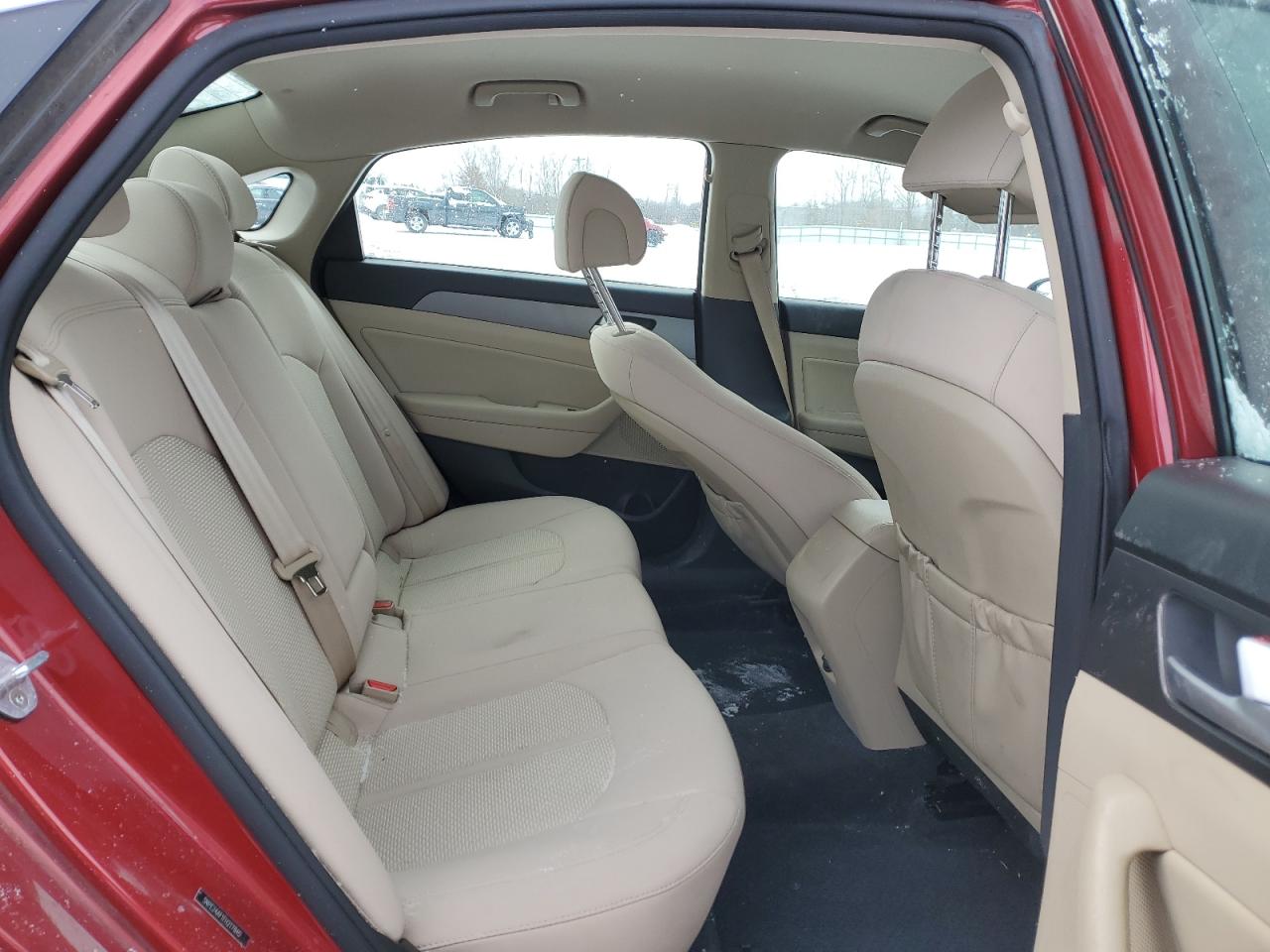 2015 Hyundai Sonata VIN 5NPE24AF1FH217840 Copart auction photo, vandalism damage thumbnail 10