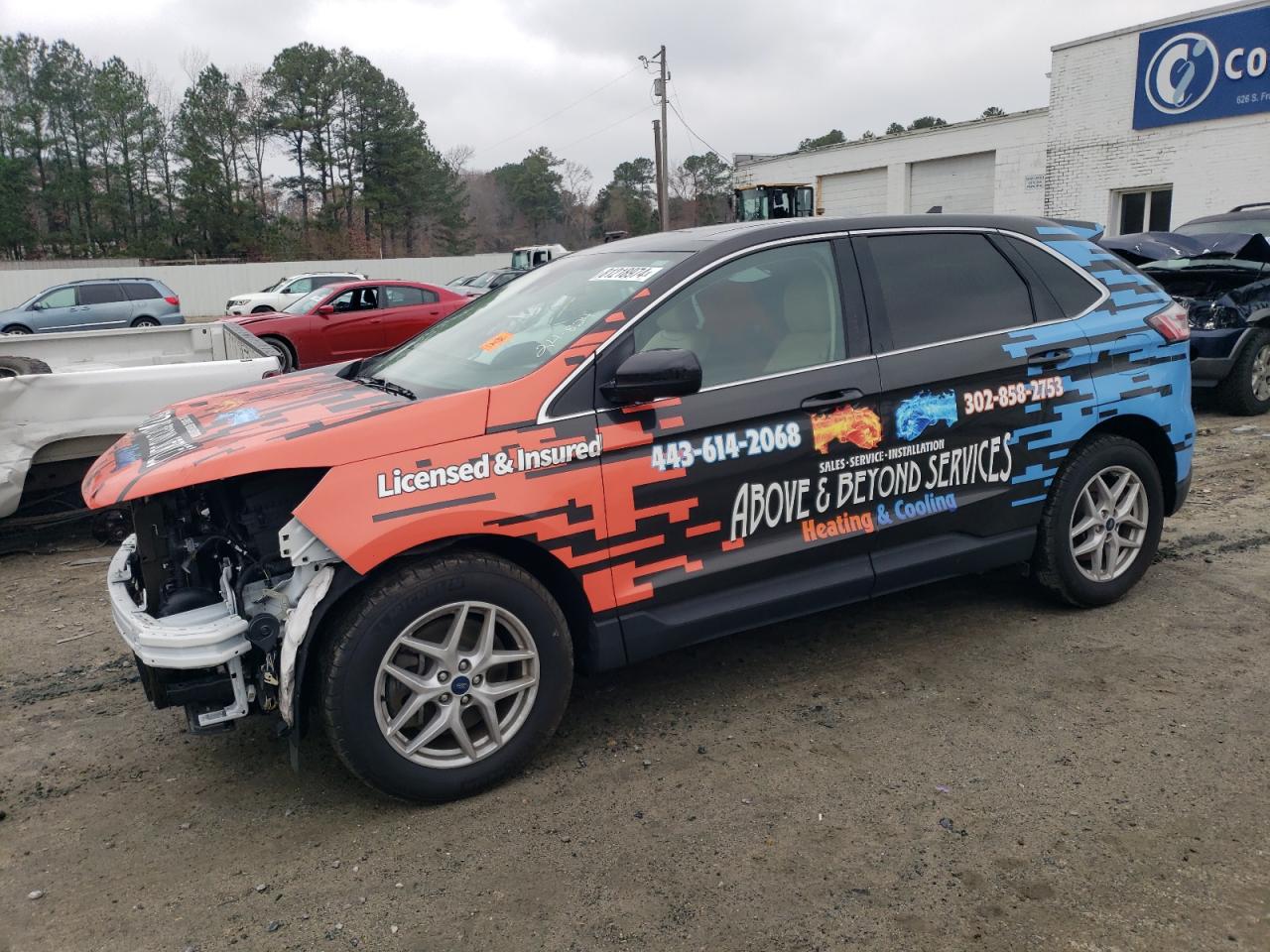 2022 Ford Edge VIN 2FMPK4J92NBA99497