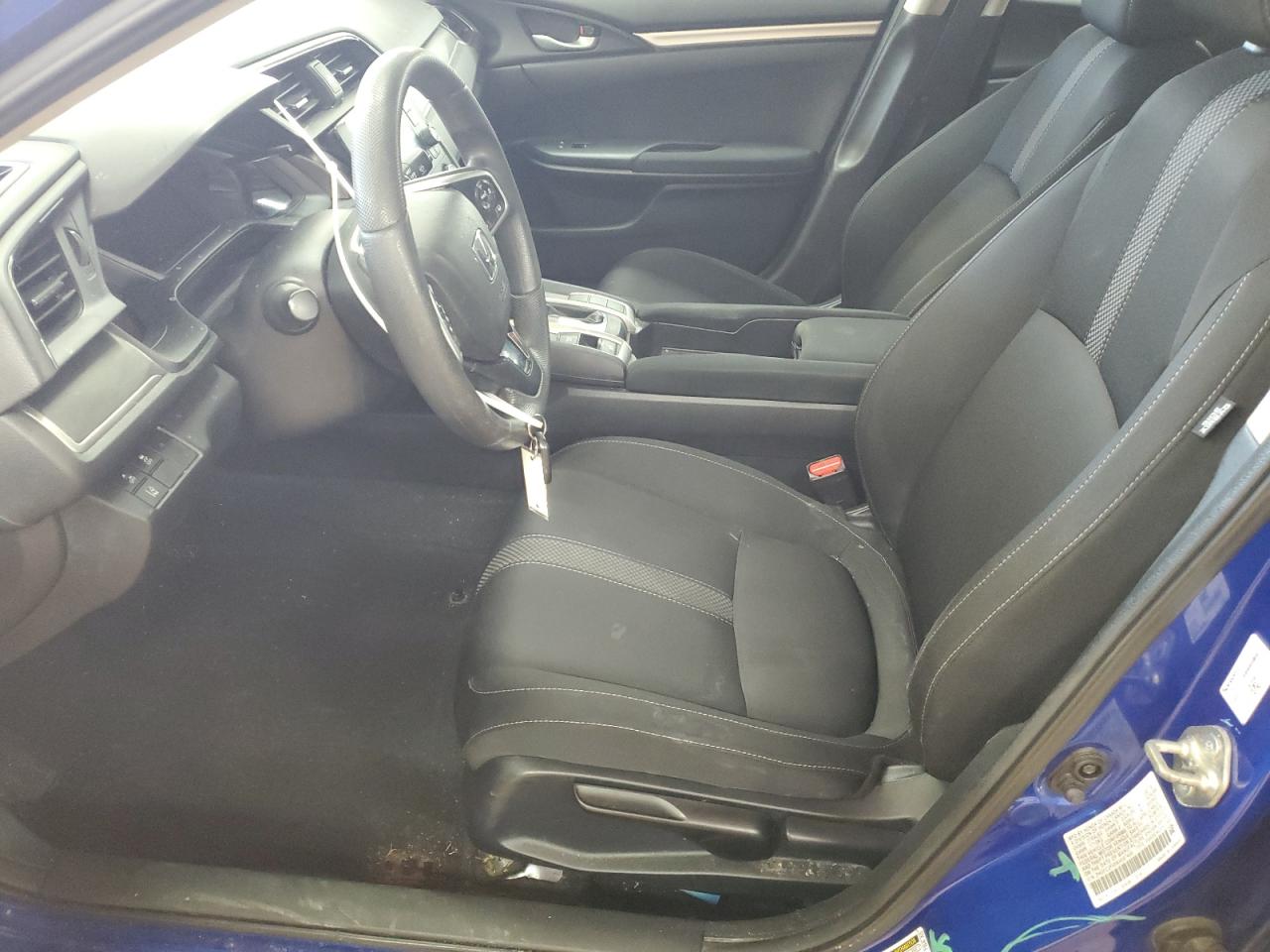 2019 Honda Civic VIN 2HGFC2F66KH587488 Copart auction photo, side / minor dent/scratches damage thumbnail 7