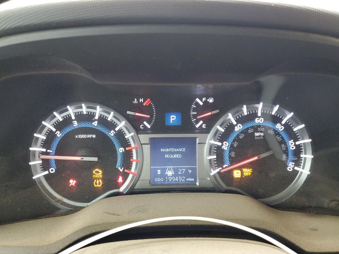 2015 Toyota 4Runner VIN JTEBU5JR3F5244045 Copart auction photo, front end damage thumbnail 9