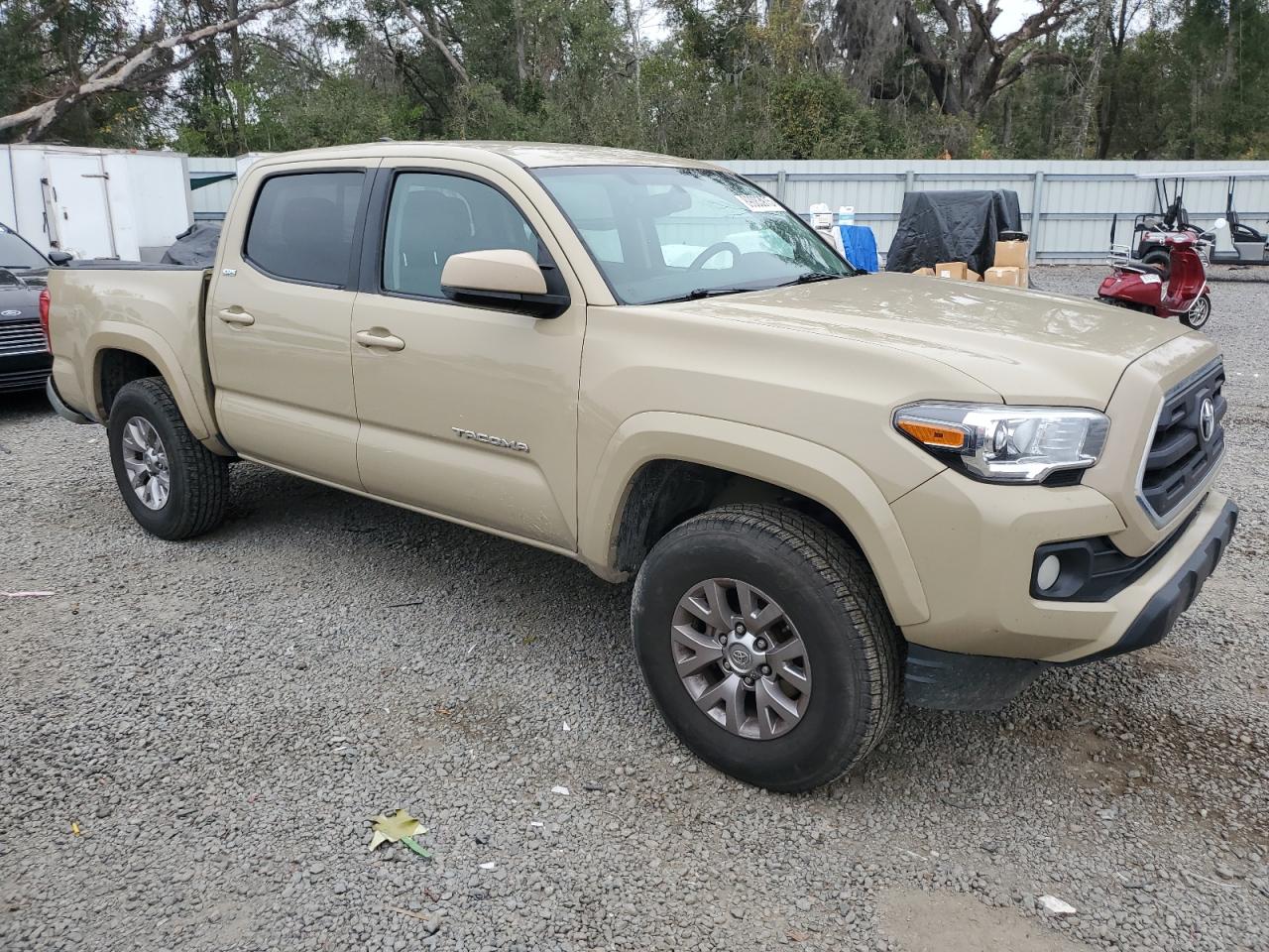 2016 Toyota Tacoma VIN 3TMAZ5CN5GM019195 Copart auction photo, rear end damage thumbnail 4