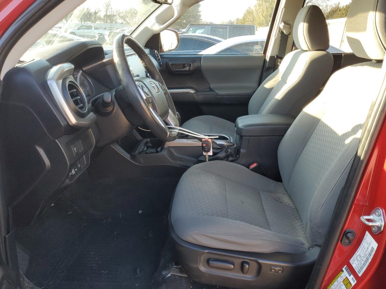 2021 Toyota Tacoma VIN 3TMCZ5AN8MM403298 Copart auction photo, front end damage thumbnail 7