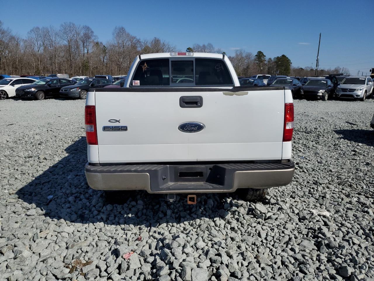 2005 Ford F-150 VIN 1FTPX14595NA05701 Copart auction photo, front end damage thumbnail 6