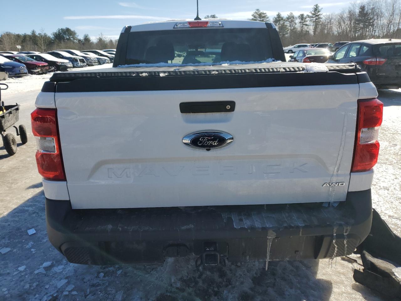 2022 Ford Maverick VIN 3FTTW8F92NRB14489 Copart auction photo, front end damage thumbnail 6