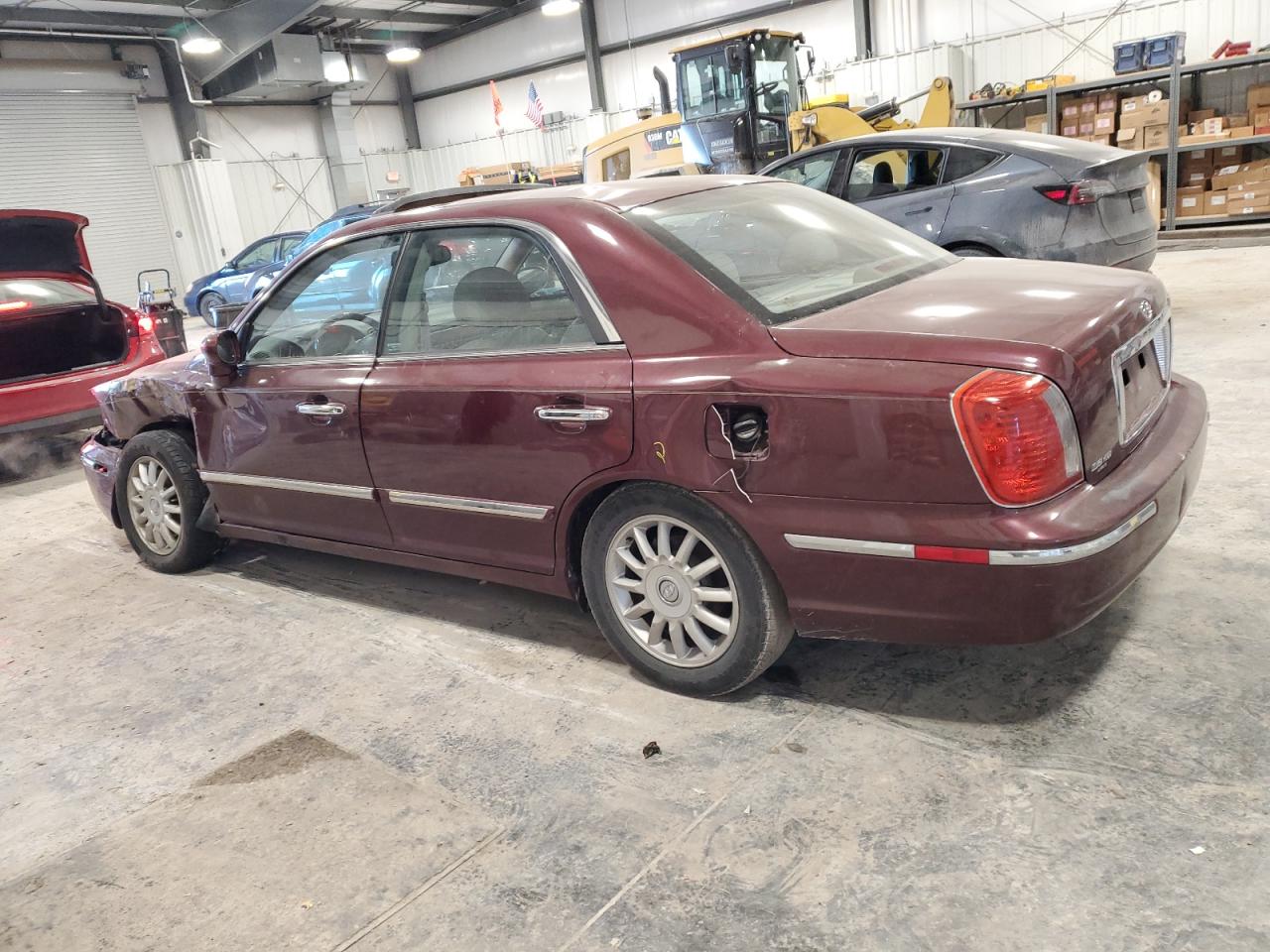 2005 Hyundai Grandeur VIN KMHFU45E25A399260 Copart auction photo, front end damage thumbnail 2
