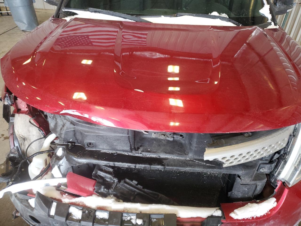 2013 Ford Explorer VIN 1FM5K8D87DGB22605 Copart auction photo, front end damage thumbnail 11