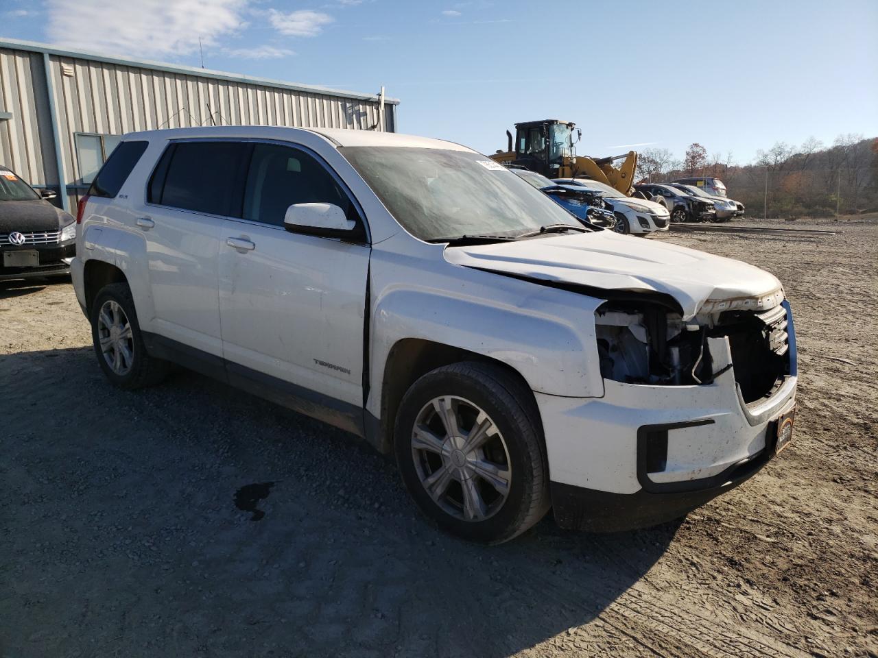 2017 GMC Terrain VIN 2GKFLSEK9H6126484 Copart auction photo, front end damage thumbnail 4