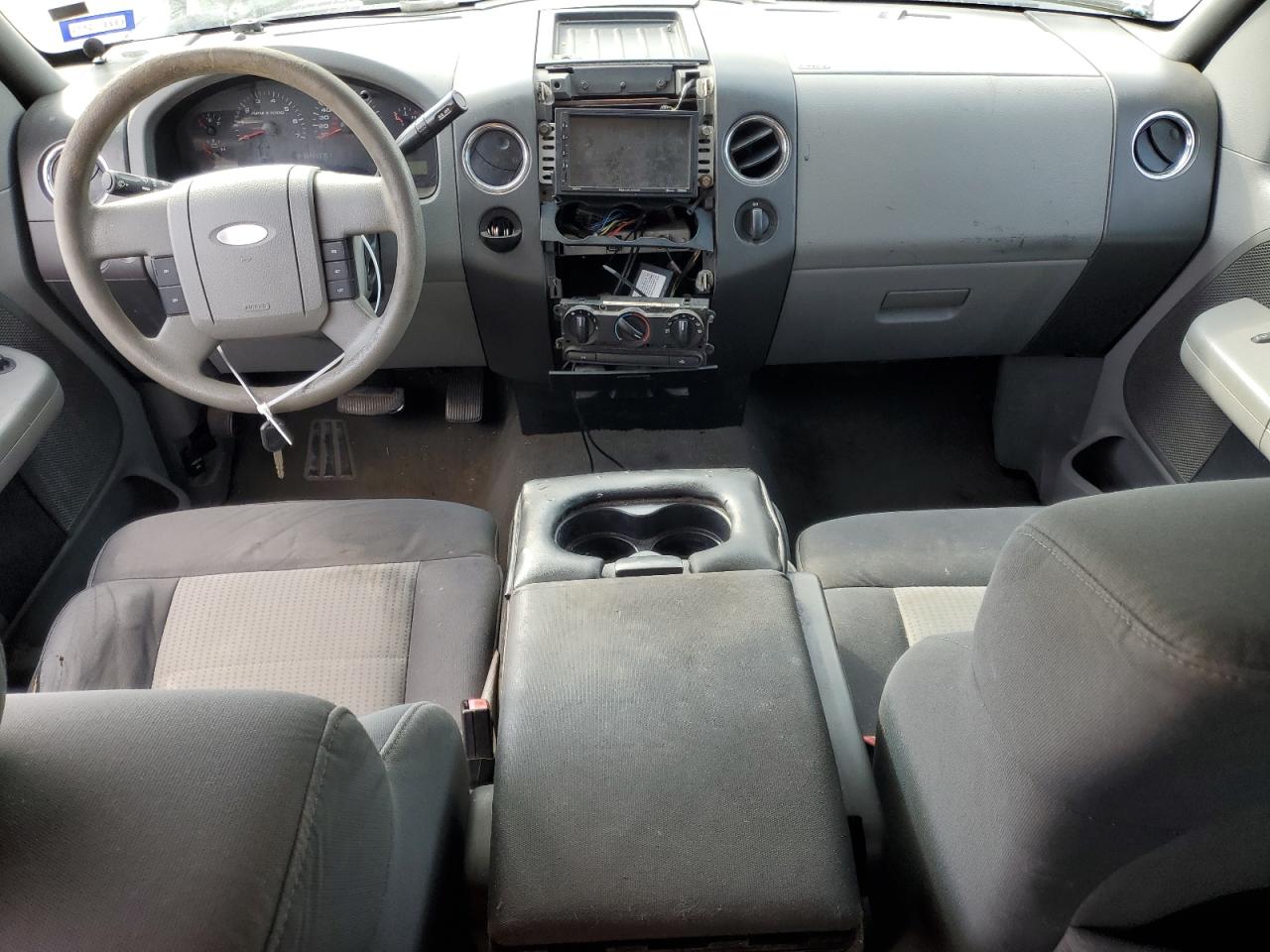 2007 Ford F-150 VIN 1FTRX12W67KA55951 Copart auction photo, front end / side damage thumbnail 8