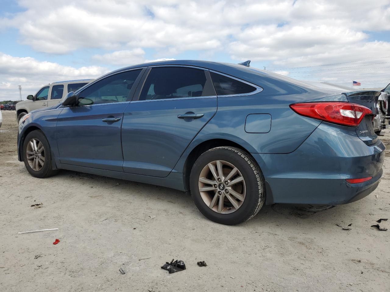 2016 Hyundai Sonata VIN 5NPE24AF5GH299525 Copart auction photo, all over / mechanical damage thumbnail 2