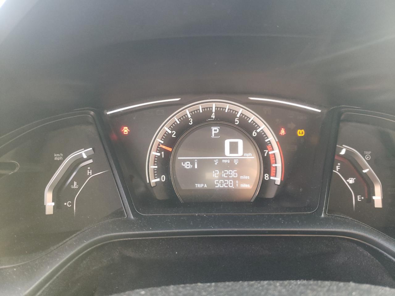 2018 Honda Civic VIN 19XFC2F54JE013181 Copart auction photo, rear end damage thumbnail 9